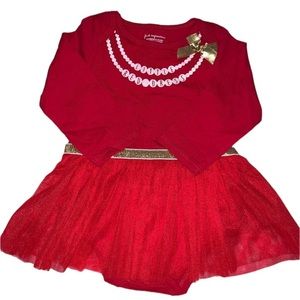 6-9 mo. “Little red dress”